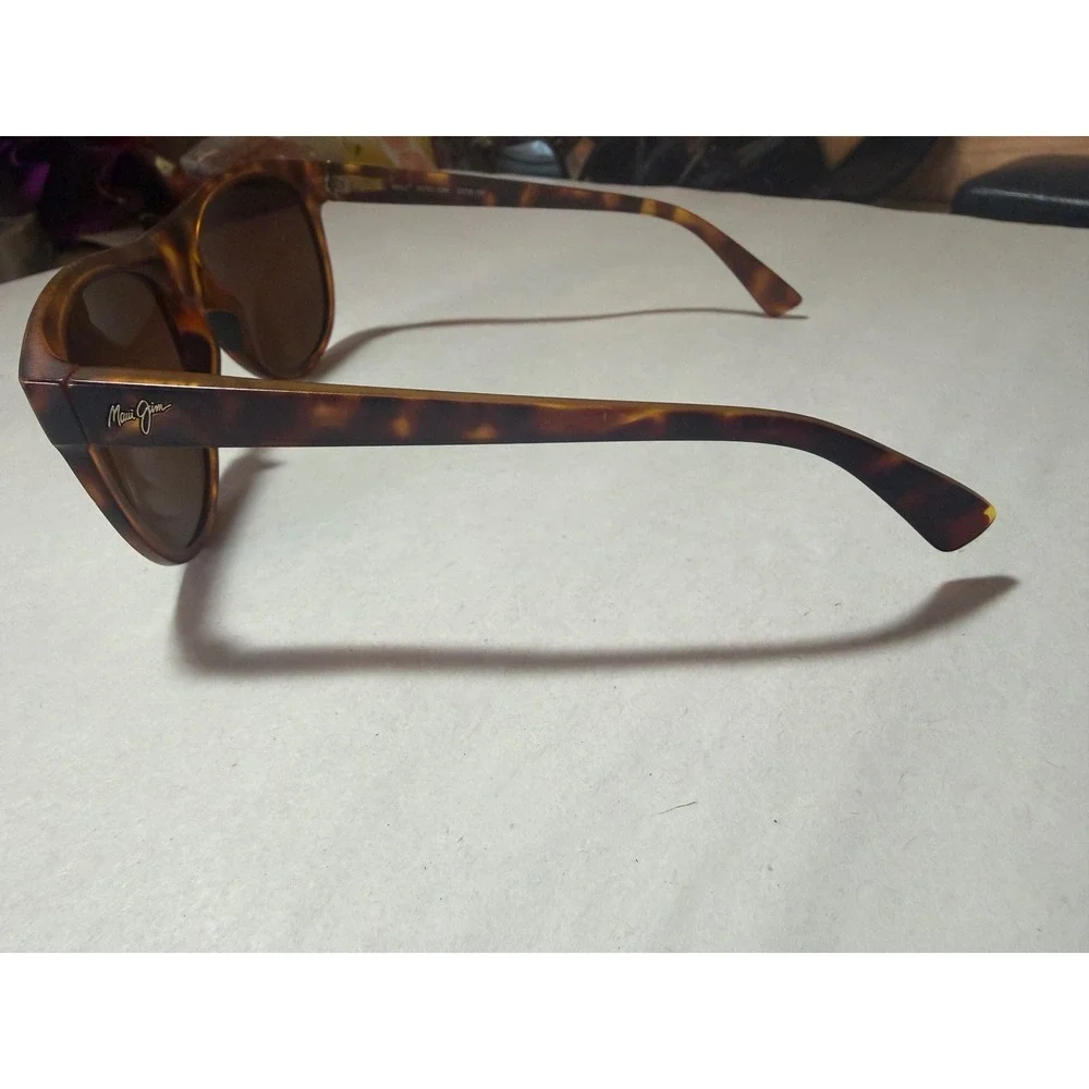 Maui Jim Rising Sun MJ731-10M Matte Tortoise HCL Bronze Polarized Sunglasses Men